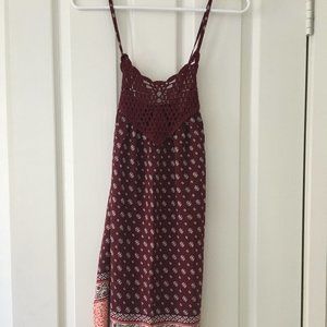 LA Hearts Women's Crossback Slip Dress